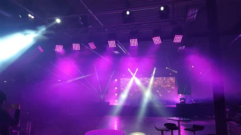 stage and lighting hire.